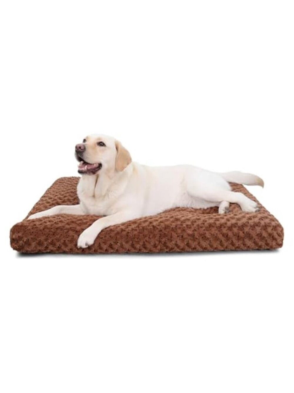New Washable Dog Bed Deluxe Plush Dog Crate Beds Comfy Kennel Pad Anti-Slip